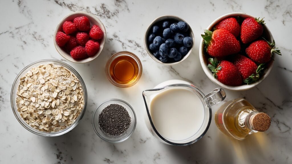 5-Min Overnight Oats: Quick Healthy Breakfast for Busy Families 1 5 Minute Overnight Oats 1