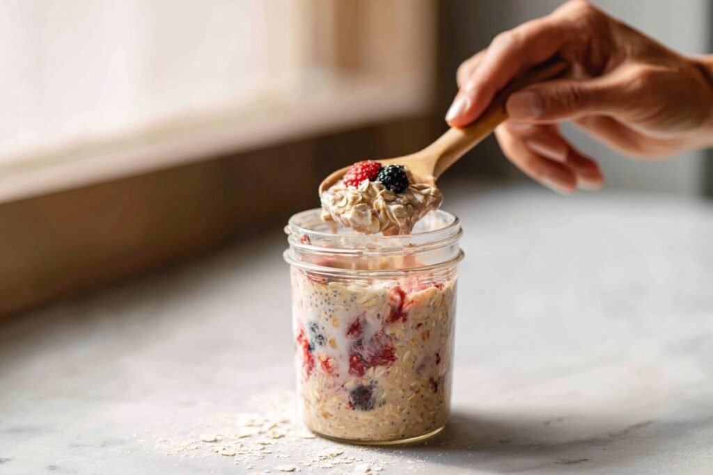 5-Min Overnight Oats: Quick Healthy Breakfast for Busy Families 2 5 Minute Overnight Oats 2