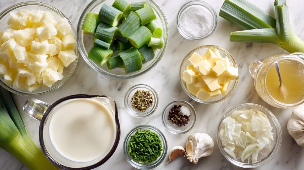 Creamy Potato Leek Soup 1
