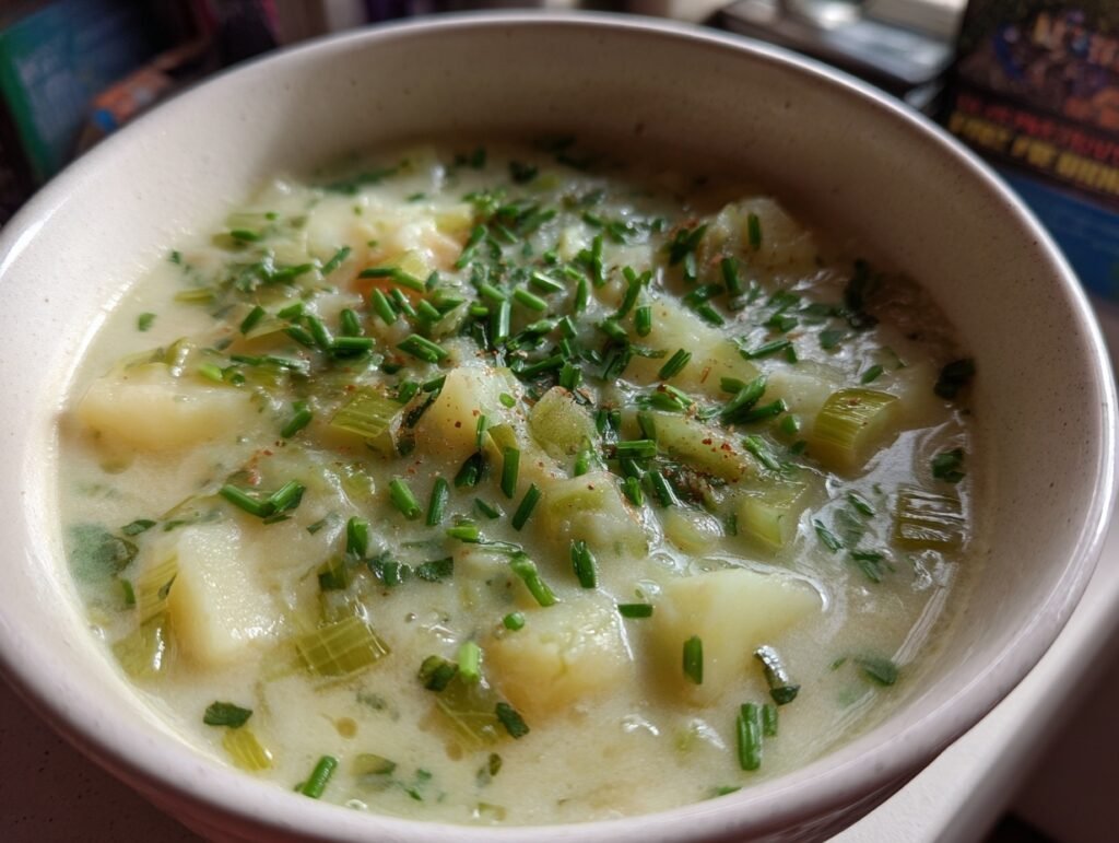 Creamy Potato Leek Soup 3