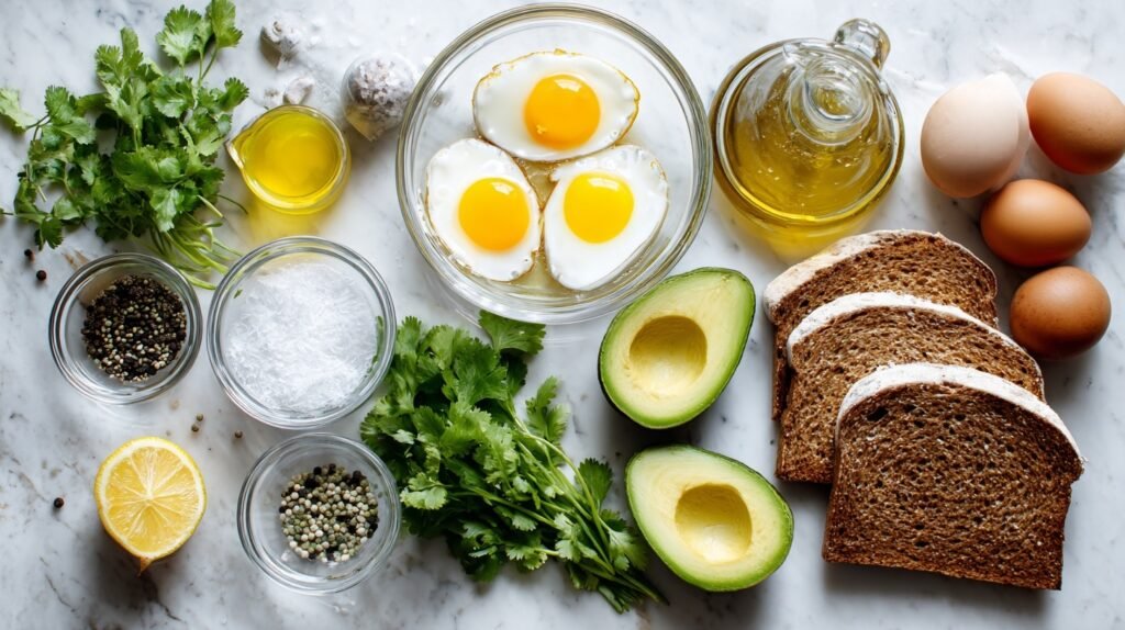 Creamy Scrambled Eggs Avocado 1