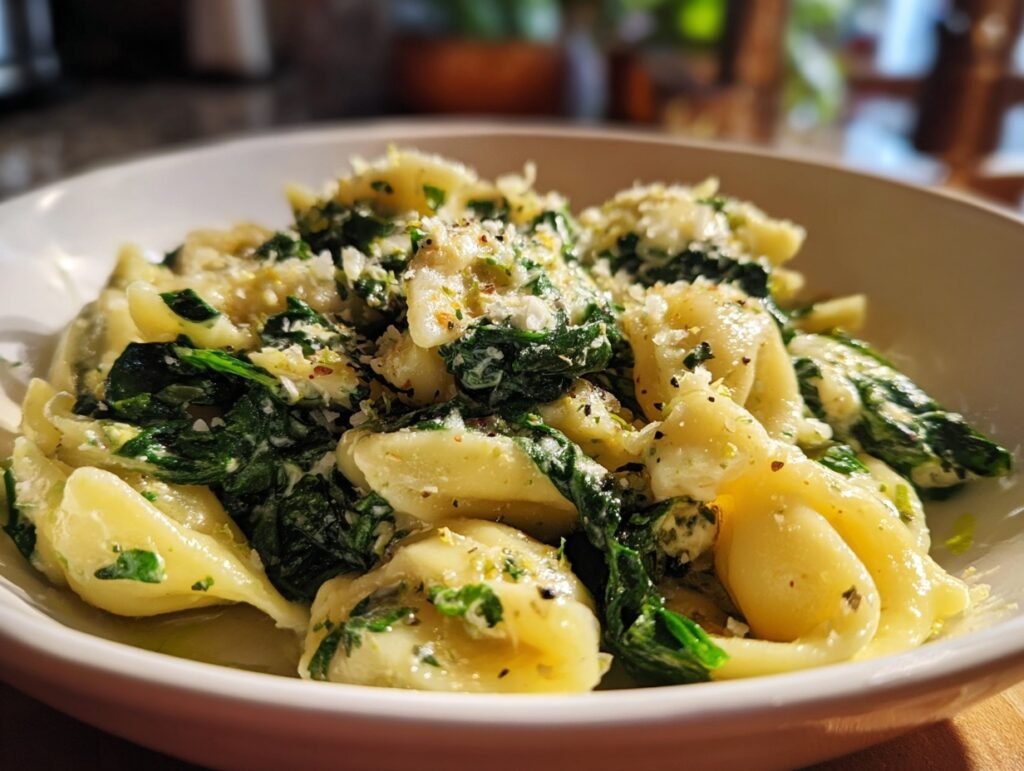 Creamy Spinach Ricotta Pasta