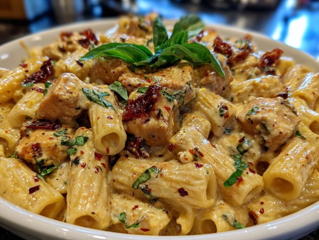Creamy Sun-Dried Tomato Chicken Pasta