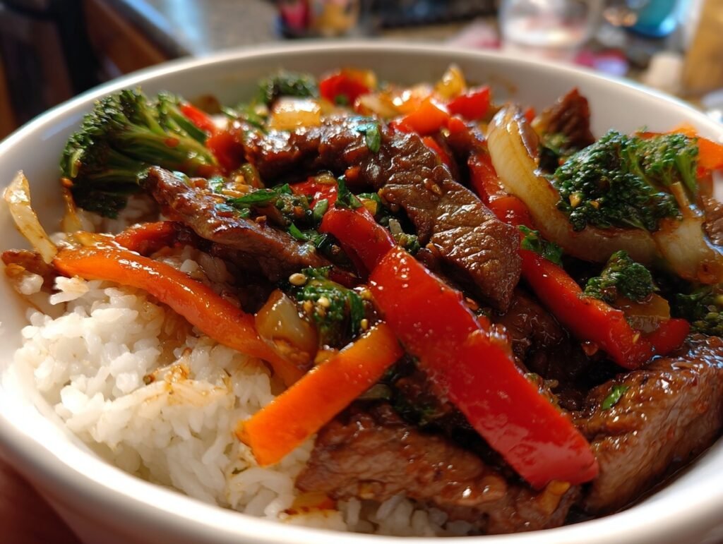 Crispy Beef Stir Fry