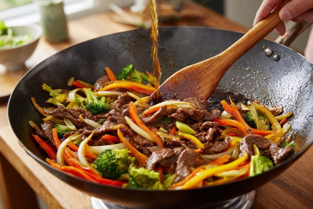 Crispy Beef Stir Fry 6