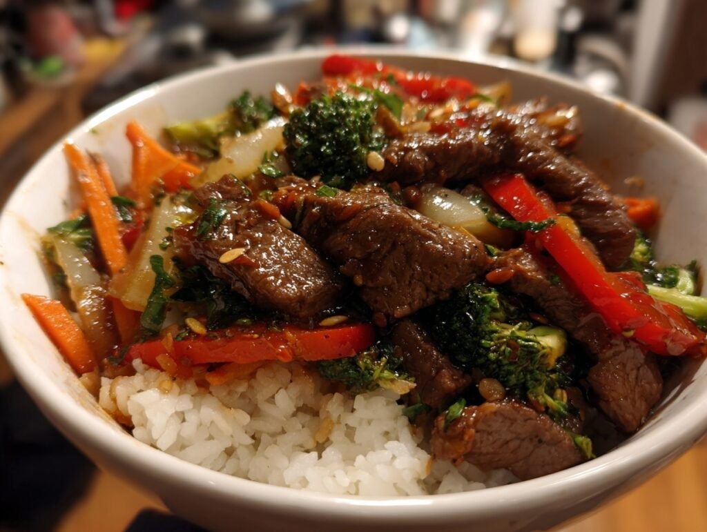 Crispy Beef Stir Fry 7