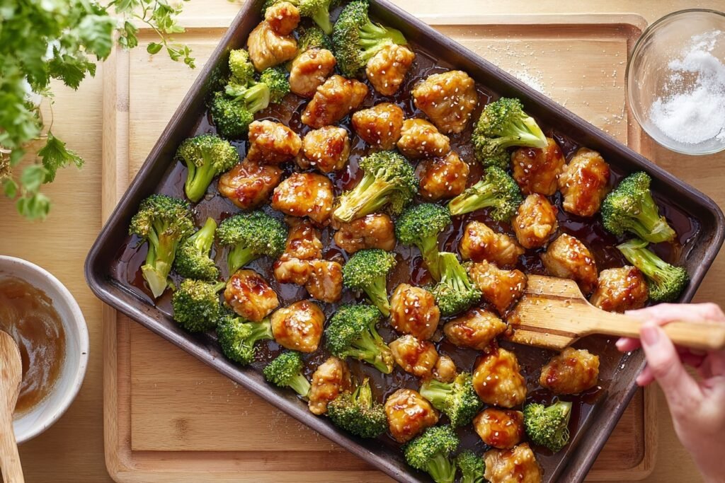 Sheet Pan Teriyaki Chicken 2