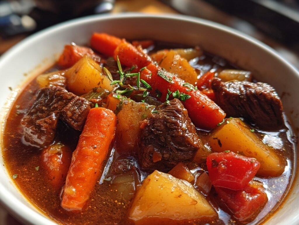 Slow Cooker Beef Stew 3
