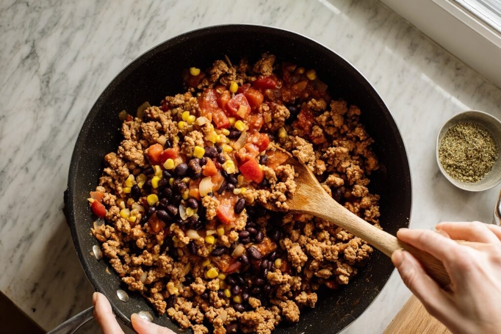 30-Min Turkey Taco Meal Prep Bowls High Protein Lunch 2 Turkey Taco Meal Prep 2