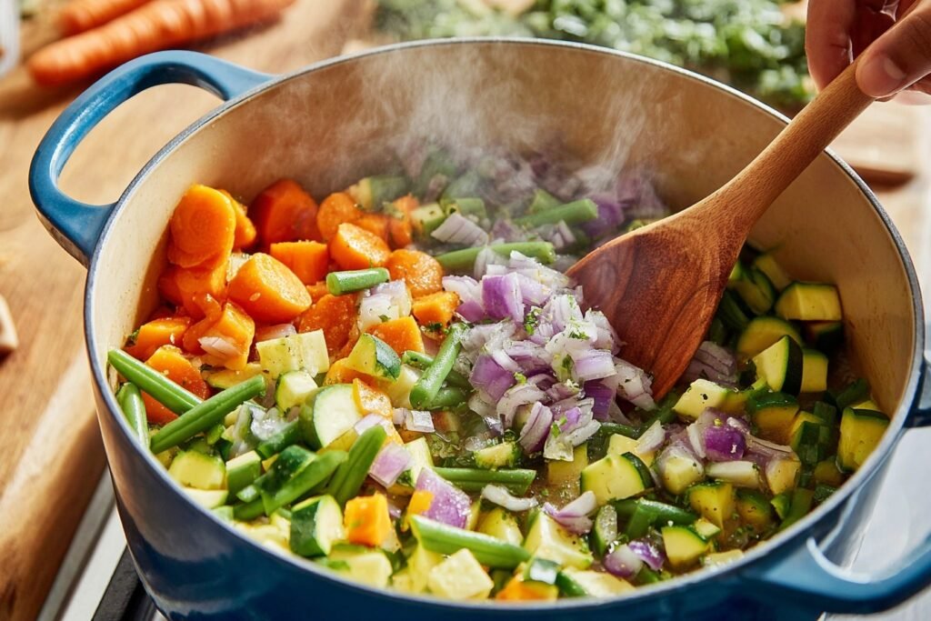 30-Minute Homemade Minestrone Soup for Busy Families 2 homemade minestrone soup 12