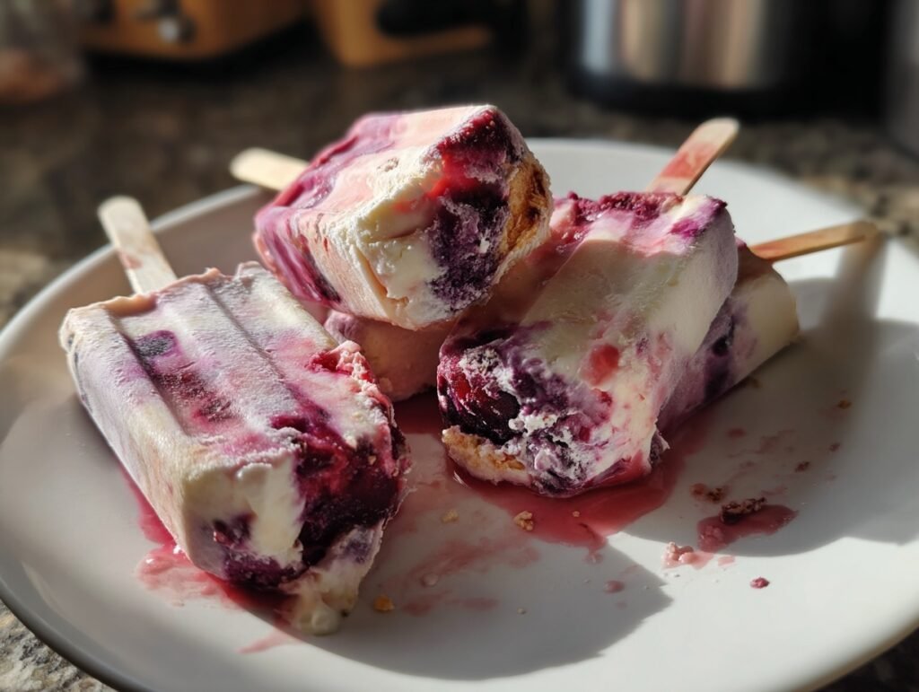 15-Minute Frozen Yogurt Pops