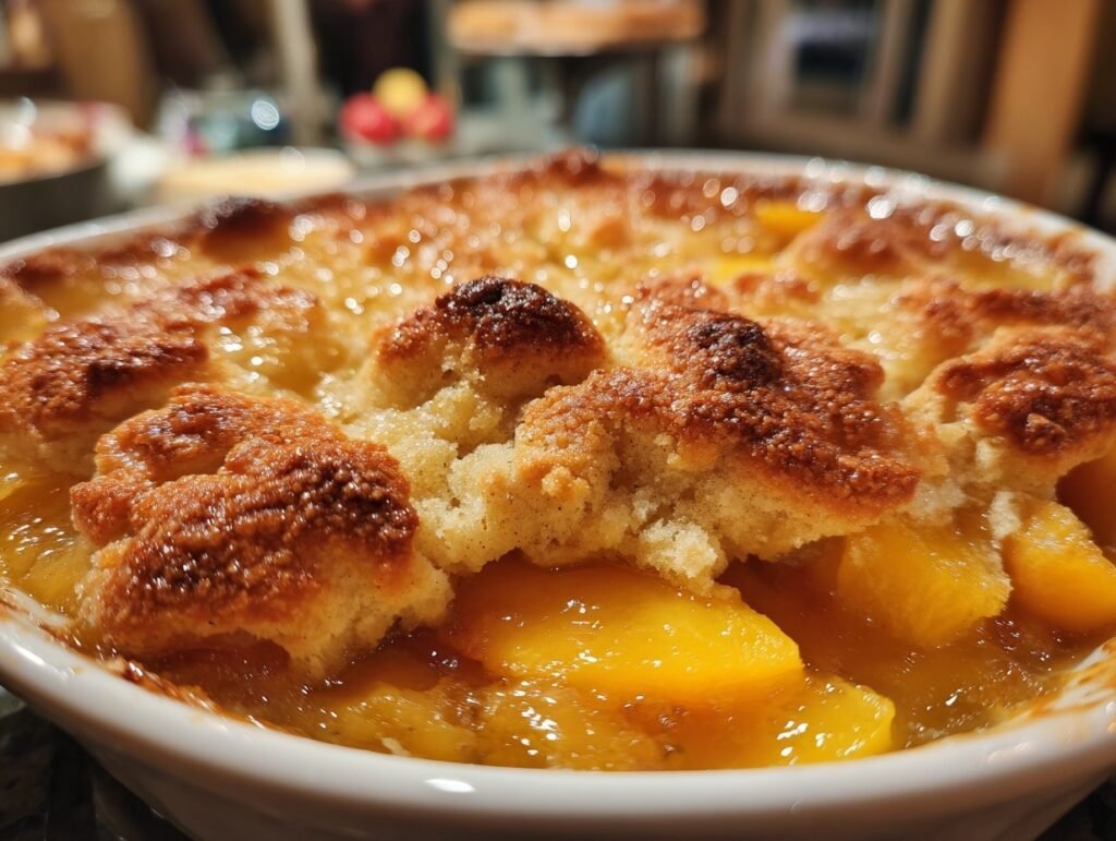 20-Minute Peach Cobbler