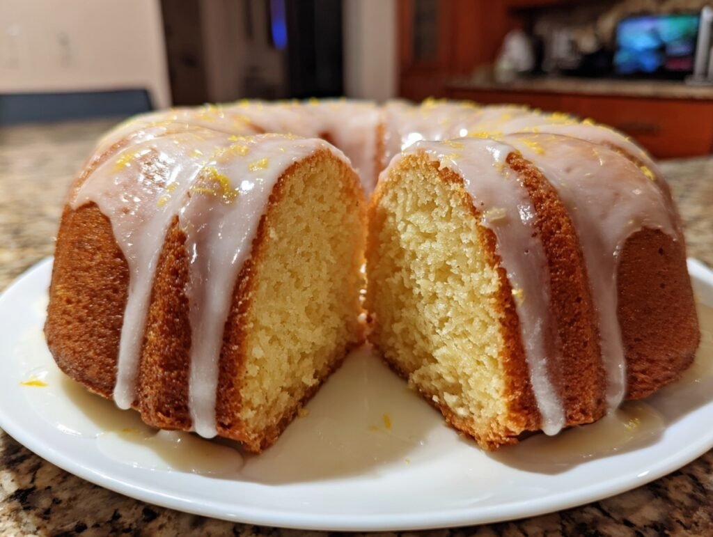 4 Ingredient Vanilla Bundt Cake 2