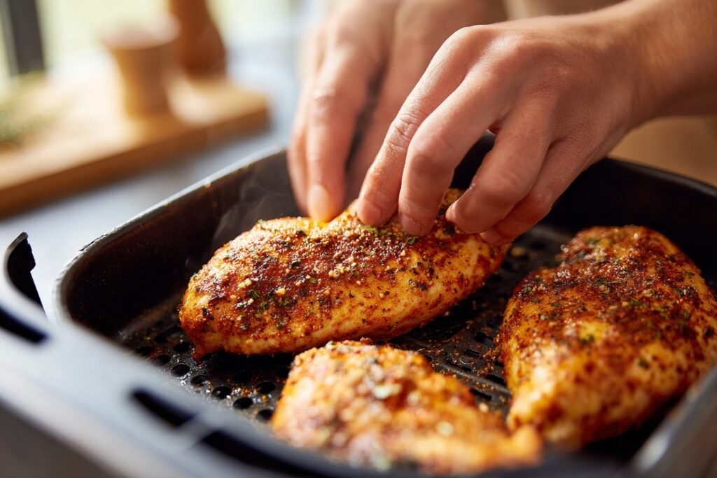 20-Min Air Fryer Ranch Chicken Breasts Easy Weeknight Win 2 Air Fryer Ranch Chicken 6