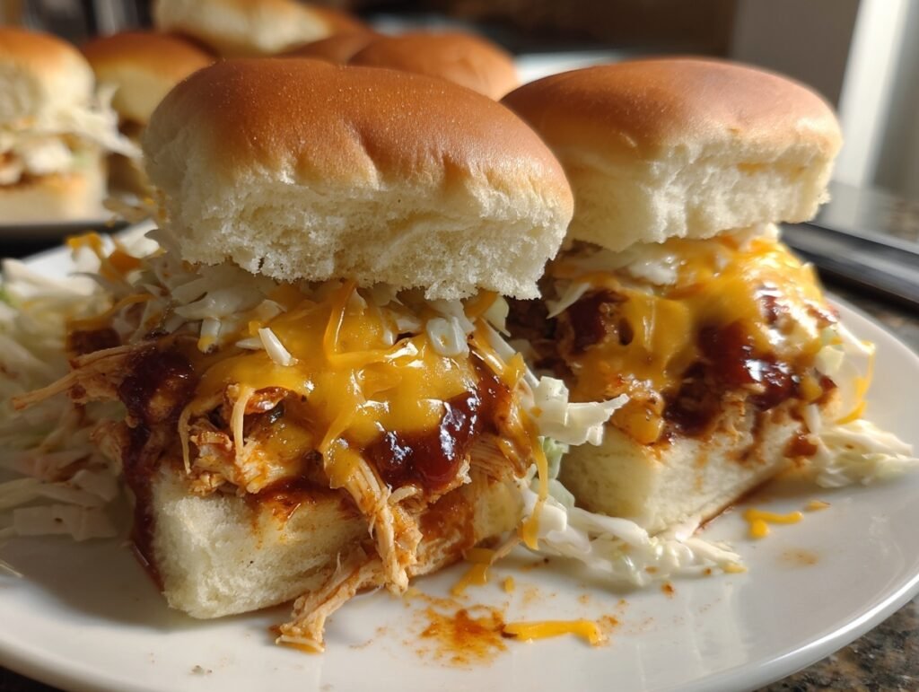 BBQ Chicken Sliders