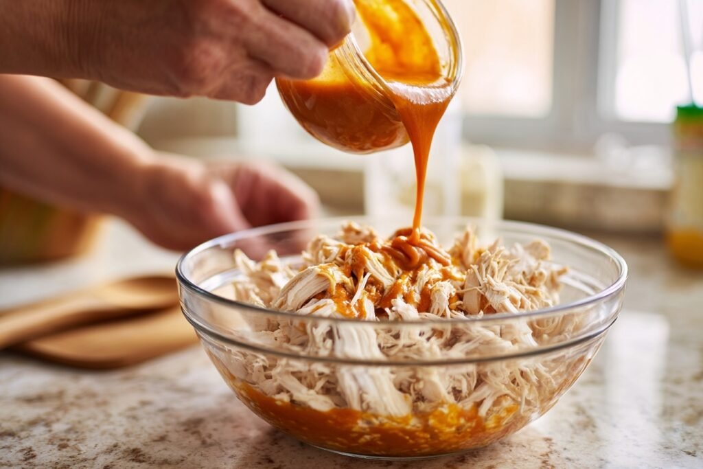 Buffalo Ranch Chicken Wraps Easy High Protein Lunch 2 Buffalo Ranch Chicken Wraps 2