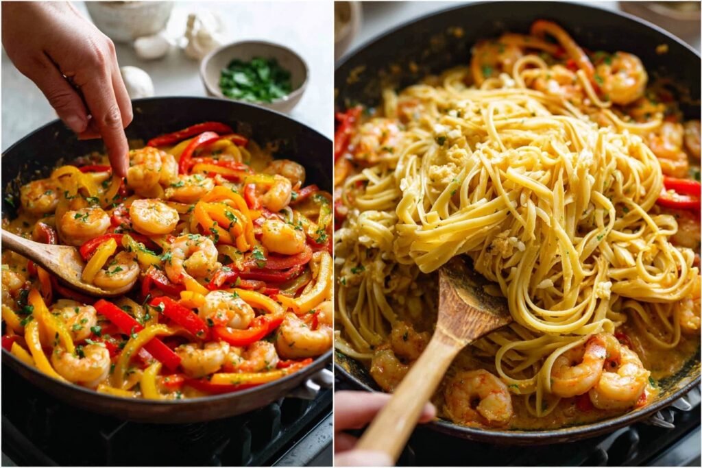 Cajun Shrimp Pasta 2