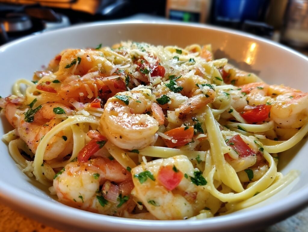 Cajun Shrimp Pasta 3