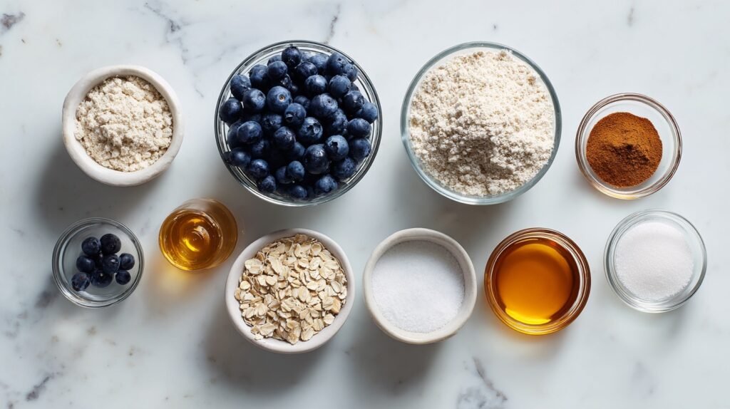 Caramelized Blueberry Crumble 9