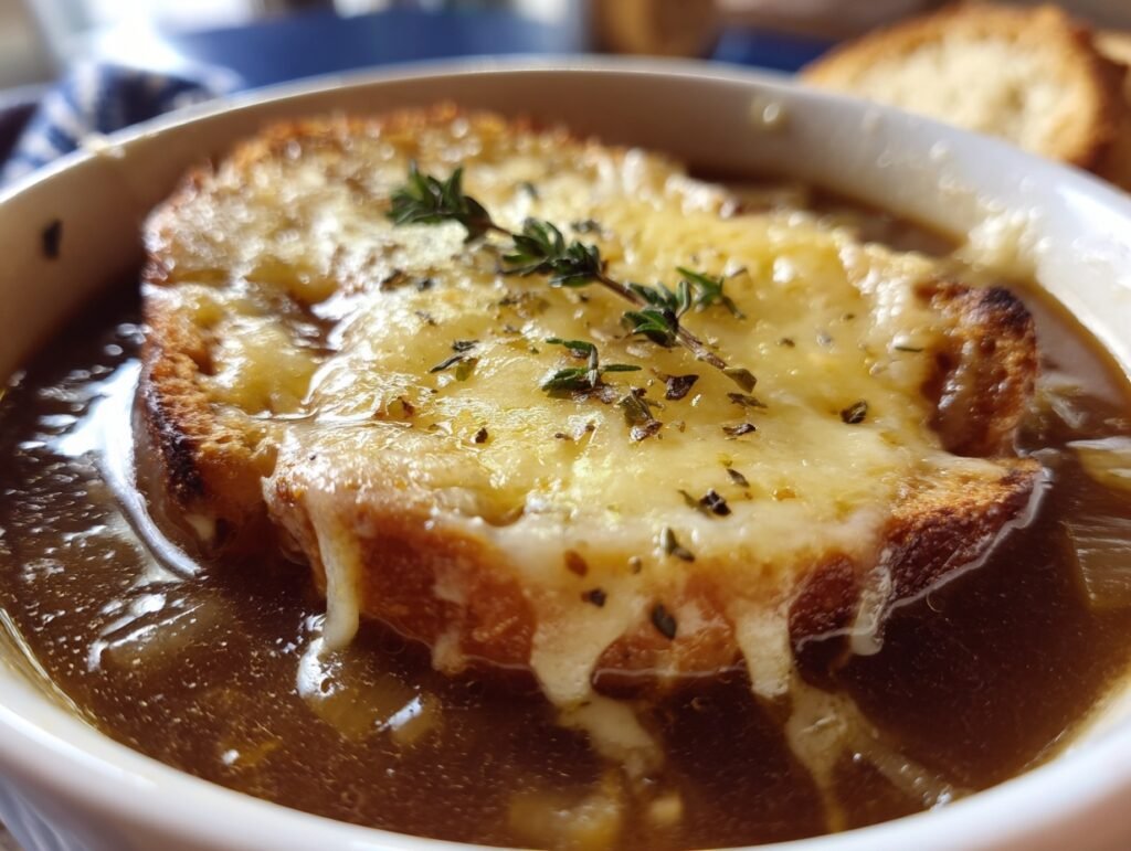 4-Ingredient Caramelized Onion French Onion Soup in 30 Min 3 Caramelized Onion French Onion Soup 3