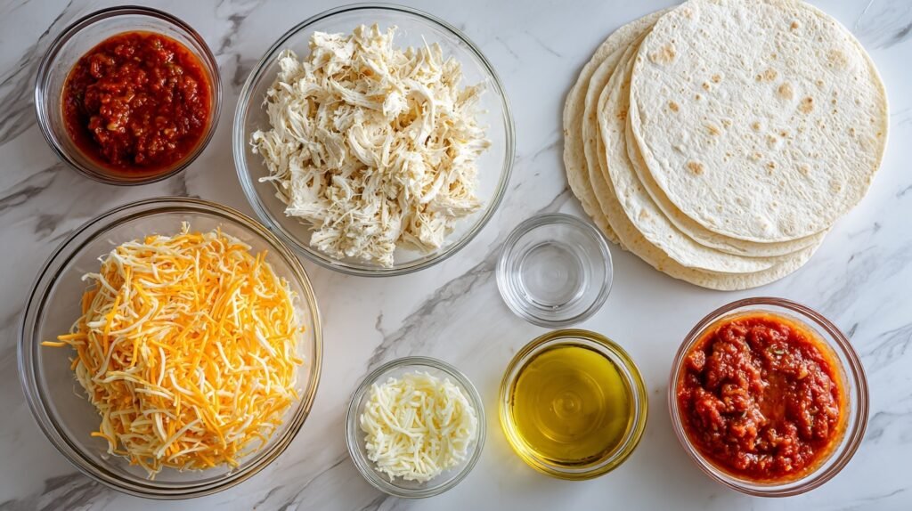 Chicken Crispy Quesadillas 3