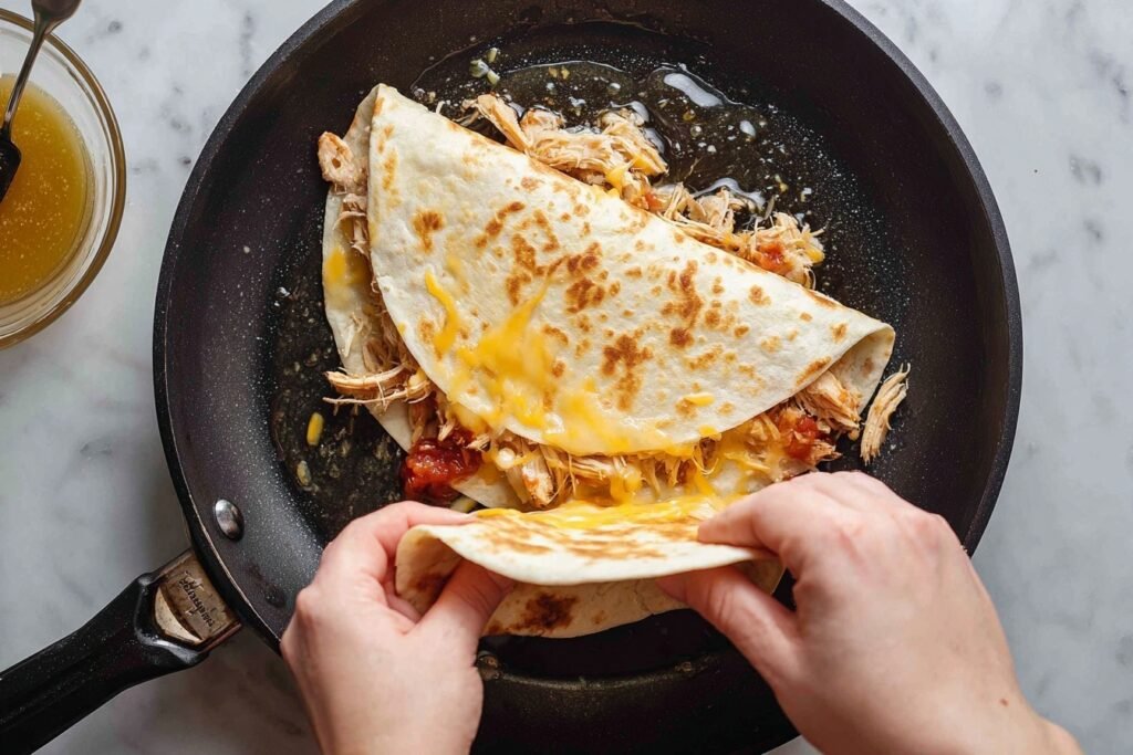 Chicken Crispy Quesadillas 5