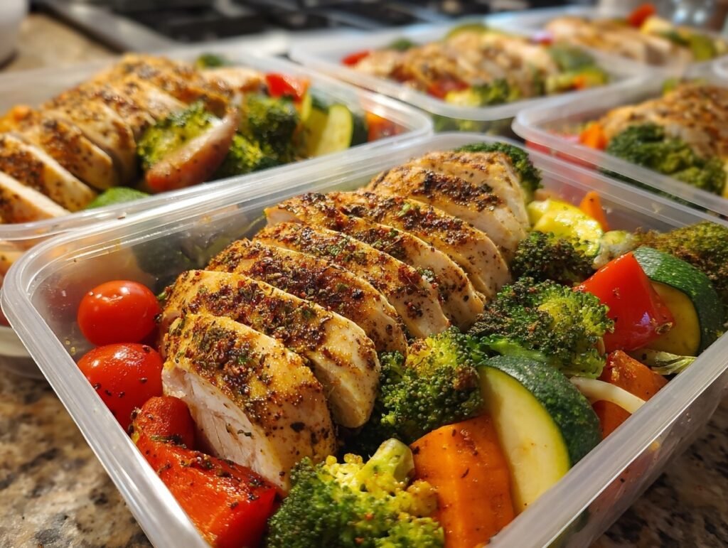 Chicken Veggie Meal Prep