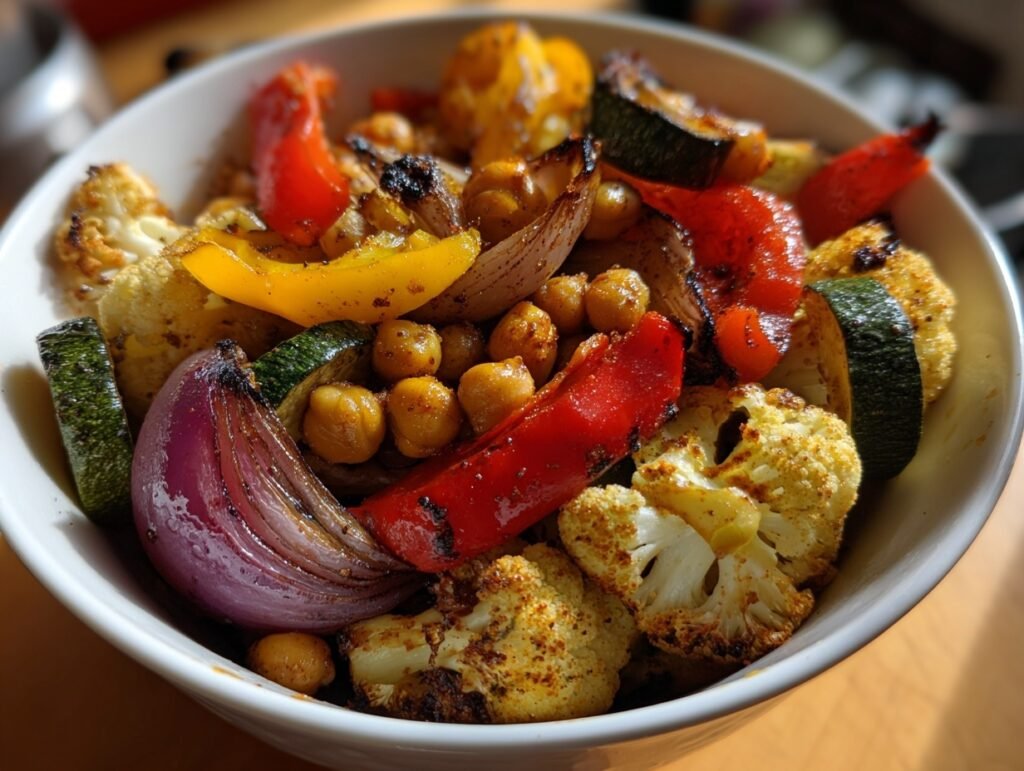 Chickpea Sheet Pan Dinner