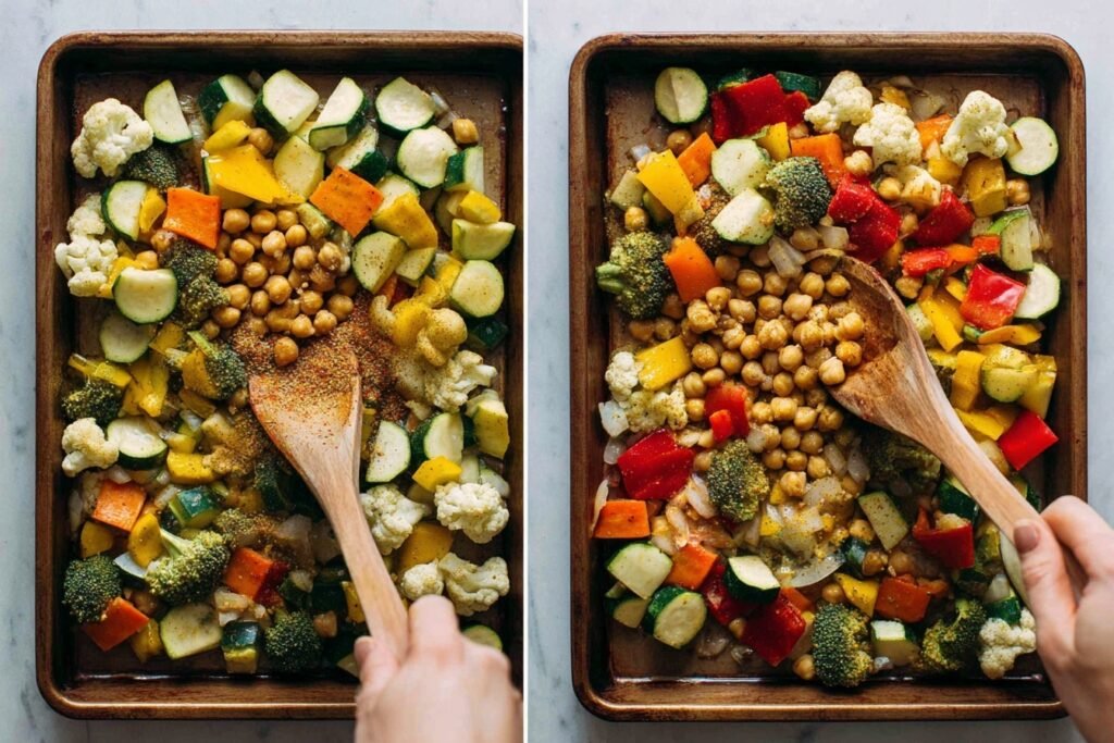Chickpea Sheet Pan Dinner 2