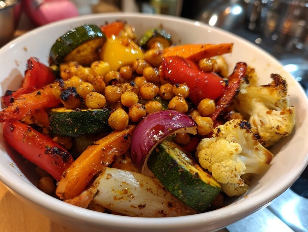 Chickpea Sheet Pan Dinner 3