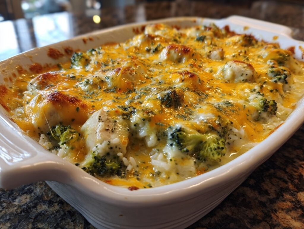 Creamy Chicken Broccoli Casserole