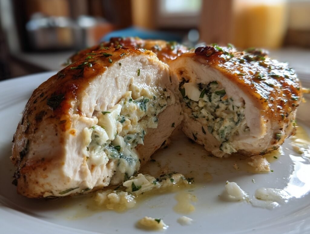 Creamy Herb Chicken Roll-Ups