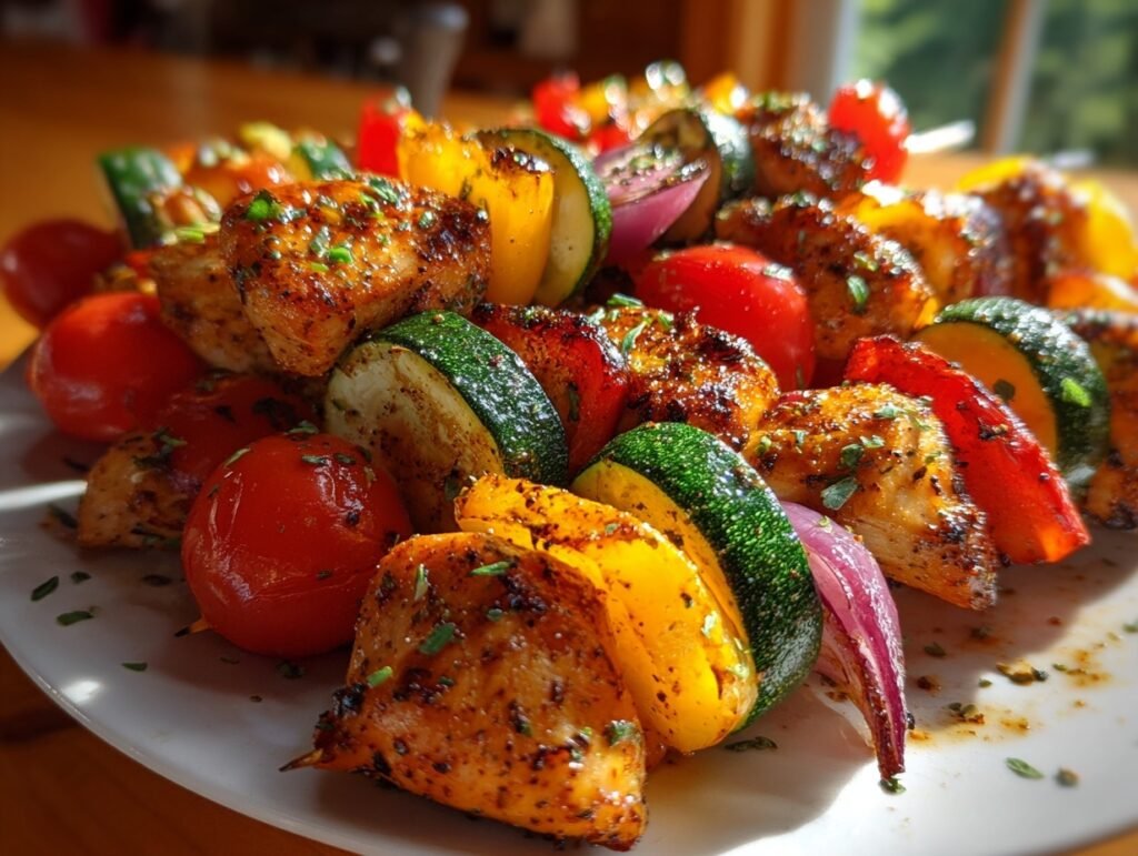 Crispy Chicken Skewers