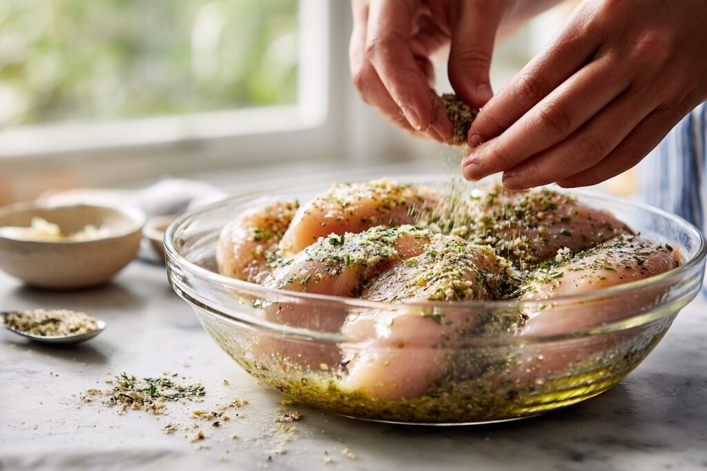 Crispy Italian Herb Chicken 10