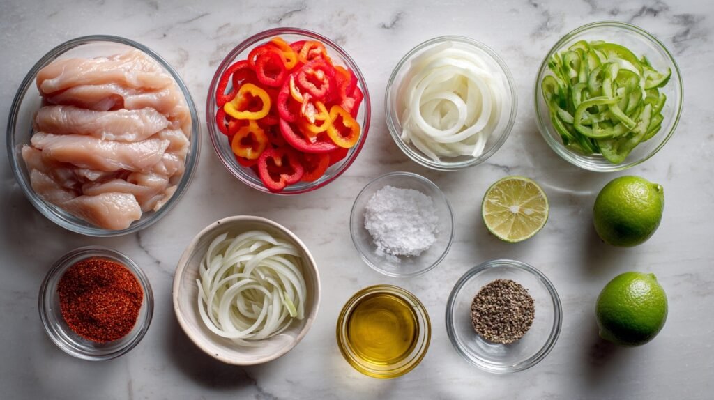 Crispy Sheet Pan Chicken Fajitas for Quick Family Dinners 1 Crispy Sheet Pan Fajitas 1