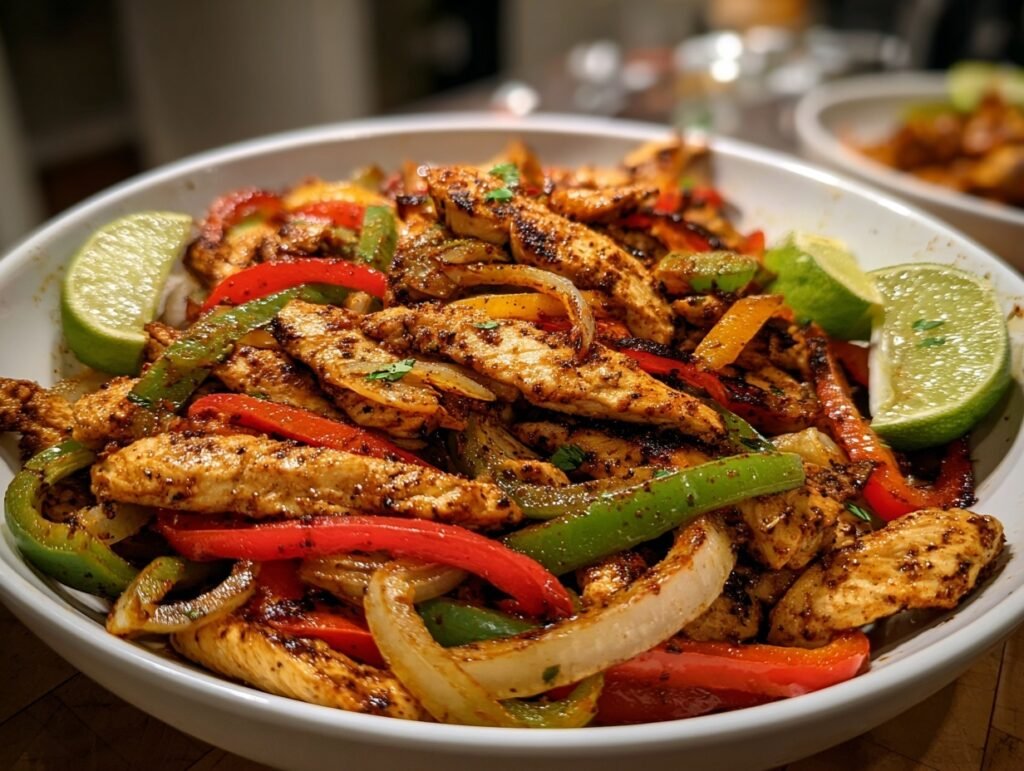 Crispy Sheet Pan Fajitas