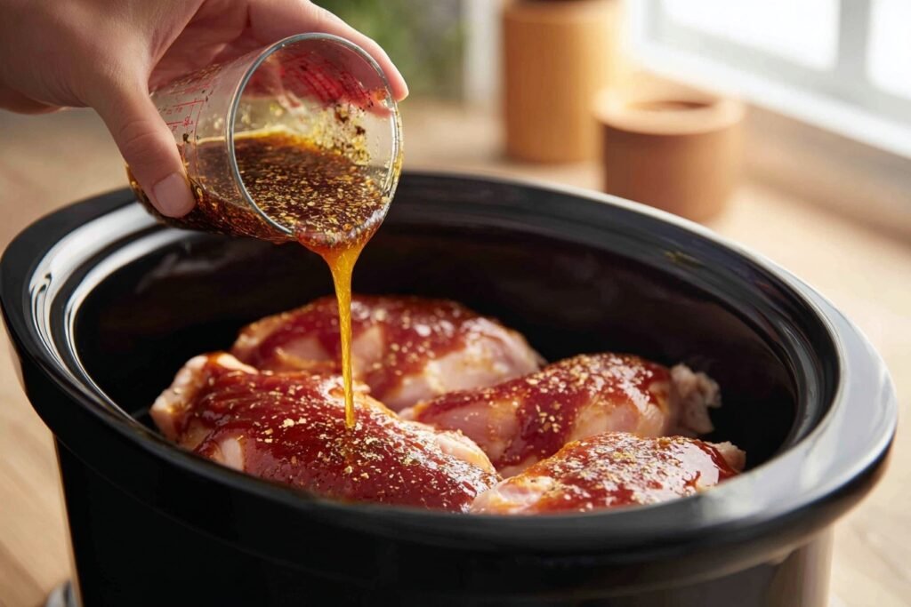 Crockpot BBQ Chicken 2