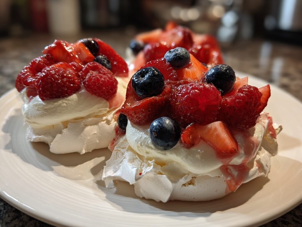 Fluffy Mini Pavlovas