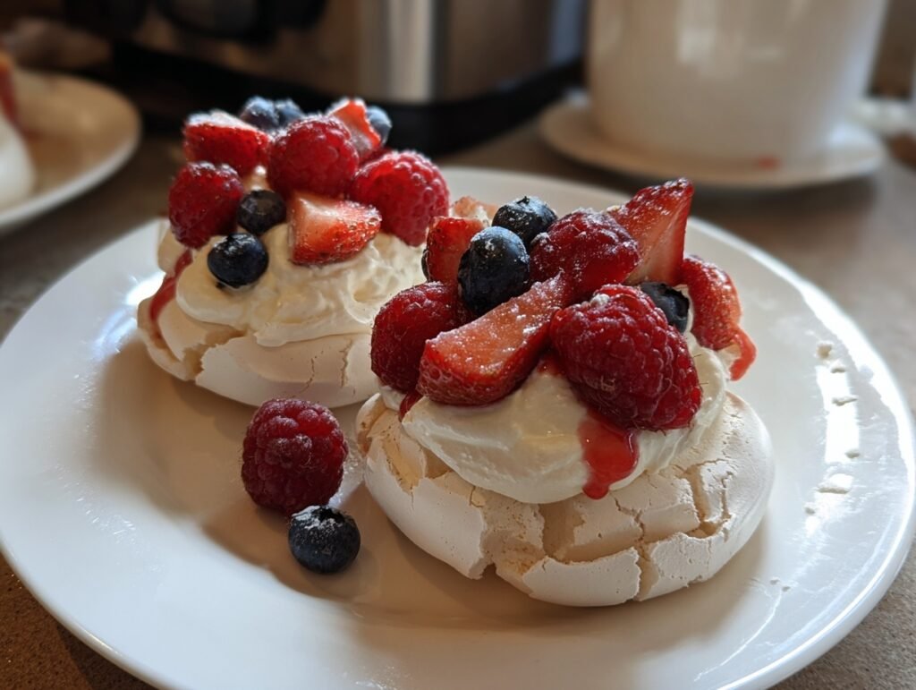 Fluffy Mini Pavlovas 3