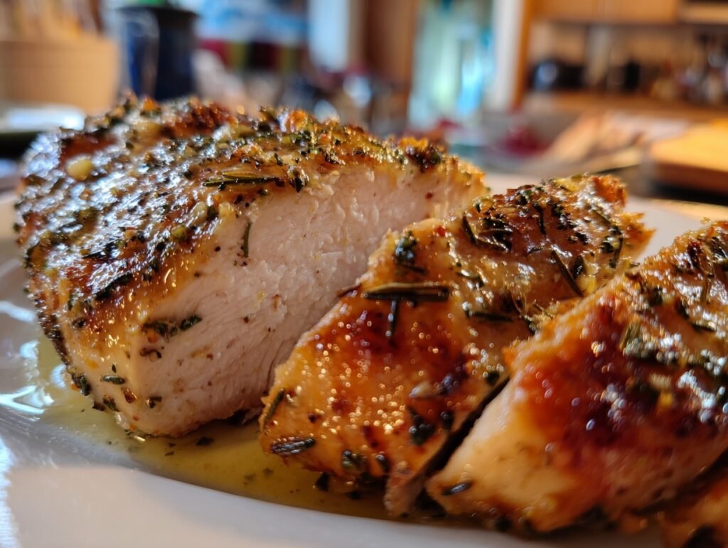 Garlic Herb Roasted Chicken