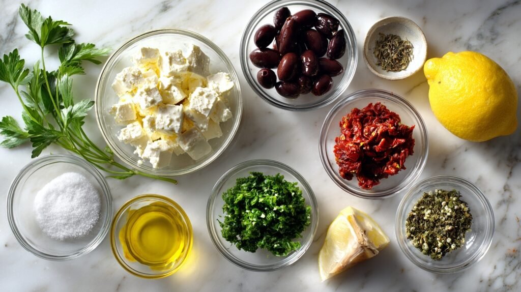 Easy 30-Min Greek Feta Olive Stuffed Chicken One-Pan 1 Greek Stuffed Chicken 1