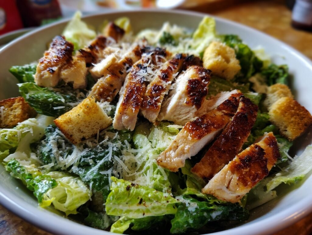 Grilled Chicken Caesar Salad