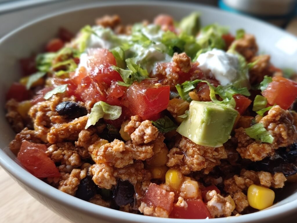Ground Turkey Tacos