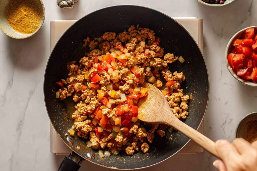 Ground Turkey Tacos 6