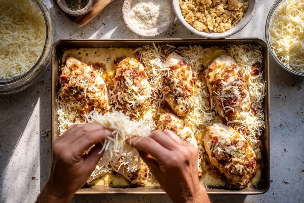 Juicy Chicken Cordon Bleu Casserole Ready in 30 Minutes 2 Juicy Chicken Cordon Bleu Casserole 2