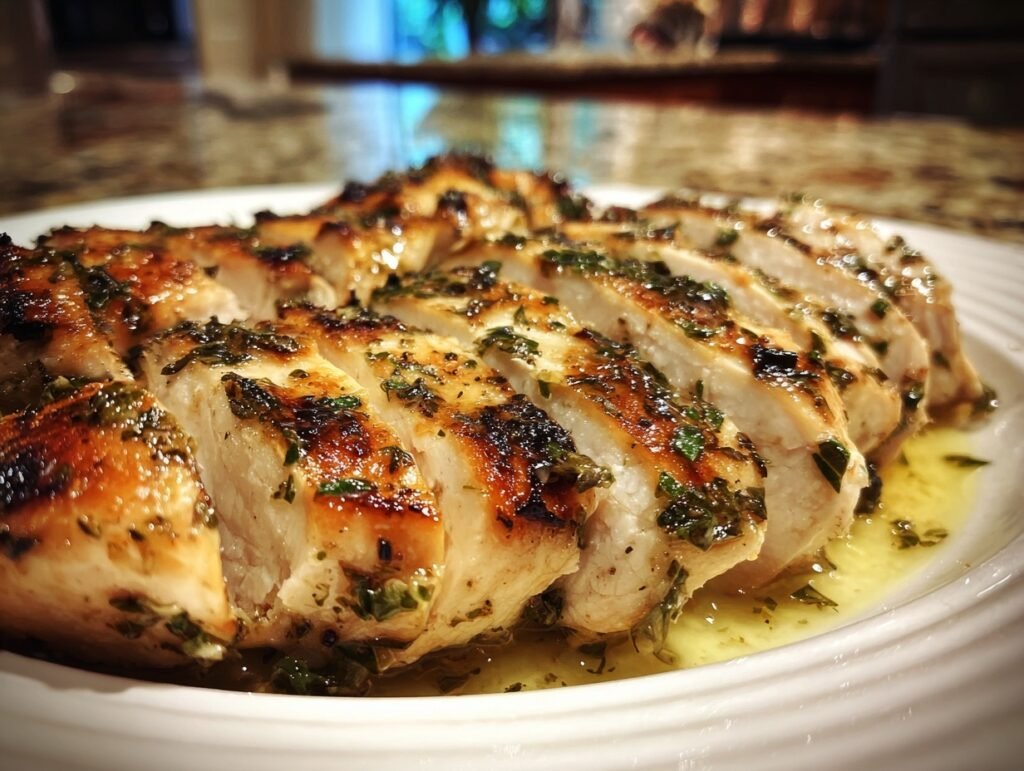 Juicy Lemon Basil Chicken