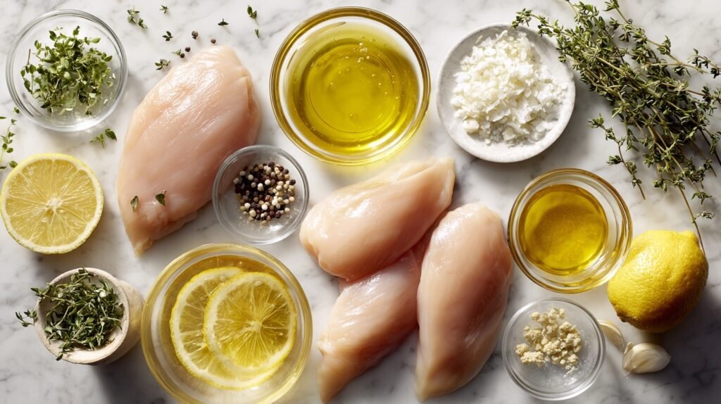 Lemon Thyme Chicken Meal Prep 1