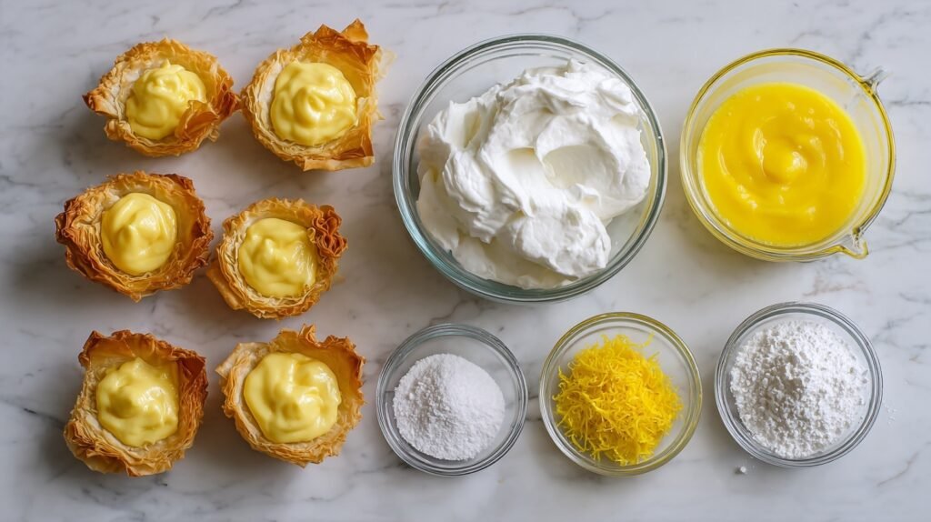 15-Minute No-Bake Mini Lemon Tarts Perfect Party Dessert 1 Mini Lemon Tarts 1