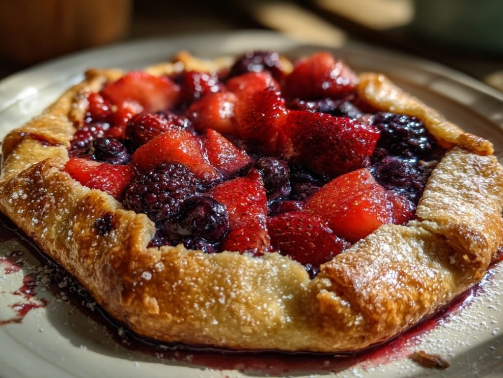 Mixed Berry Galette