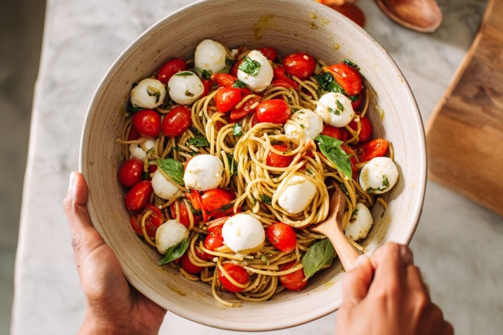 Mozzarella Pasta Salad 2